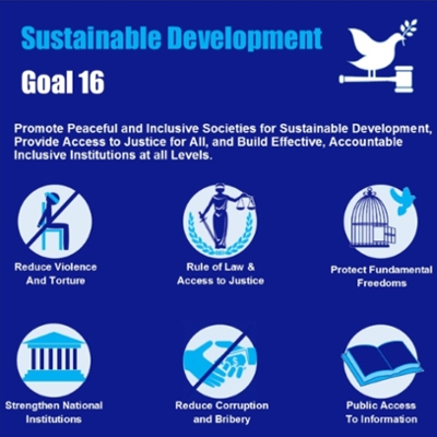 SDG 16 Infographic